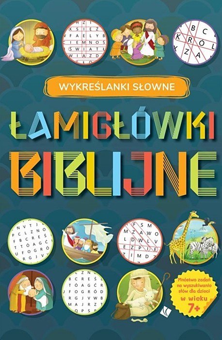 Łamigłówki biblijne - wykreślanki słowne