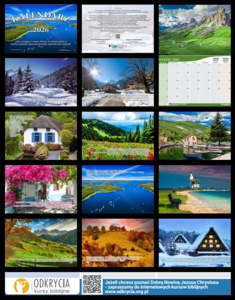 Kalendarz 2026 - Liga Biblijna