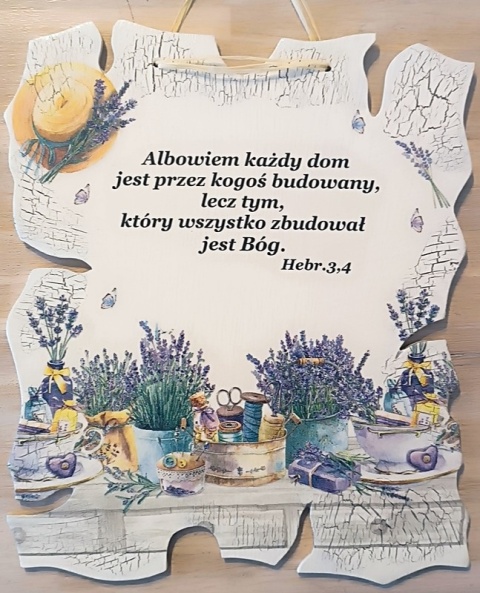 Obrazek na ścianę, prostokąt duży wycinany