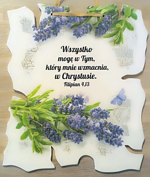 Obrazek na ścianę, prostokąt duży wycinany
