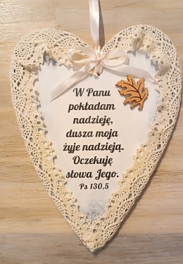Zawieszka serce duże