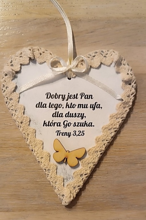 Serce małe-zawieszka 1