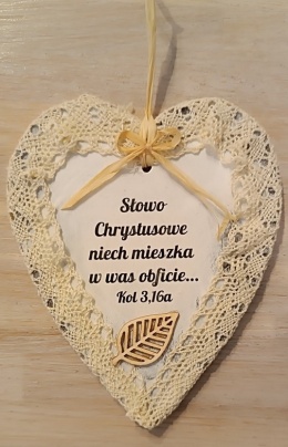 Serce małe zawieszka