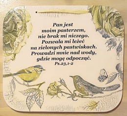 Zawieszka kwadrat duży