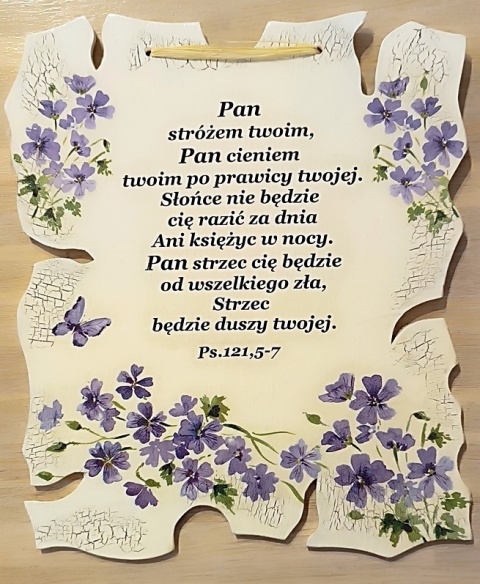 Zawieszka obrazek duży wycinany