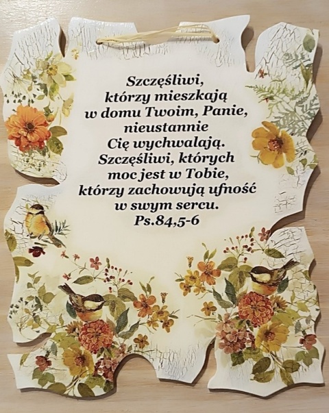 Zawieszka obrazek duży wycinany