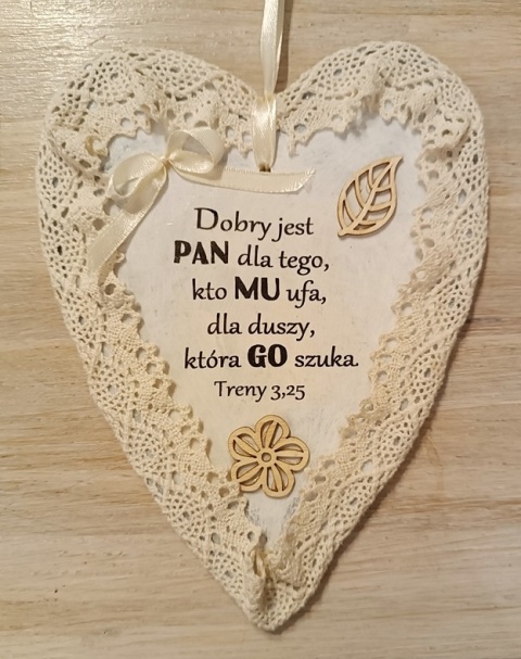 Zawieszka serce duże Zawieszka serce duże
